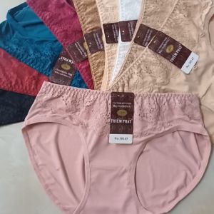 5 Quần Sịp Nữ 45kg Đến 53kg 30143 Thun lạnh Phối Ren Mềm Mịn Mát MarketOnline68