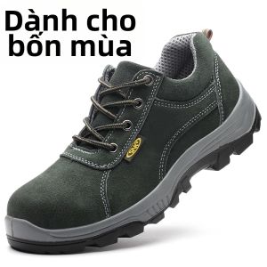 SENNUOKE | Giày Bảo Hộ Chống Đâm Xuyên Siêu Nhẹ Kháng Mùi Thoáng Khí