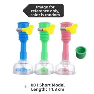 Kitchen Faucet Water Filter Anti-Splash Shower Head Extender Mouth Household Tap Water Filter Non-Dinking Micro-Filtering