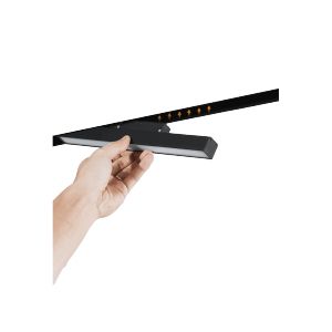 20#Track Light Home Design Spot Led Modern Ceiling Lamp Stripe Magnet Rail Lighting DC48V Driver Black Metail Case