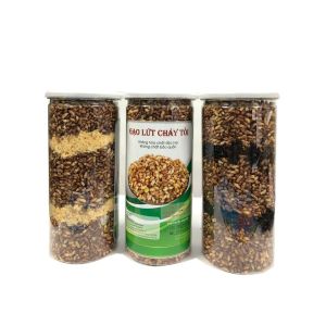combo 3 hũ - 1 cháy tỏi - 1 rong biển - 1 chà bông hũ 300g - ăn vặt giảm cân