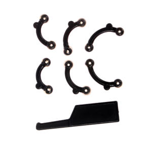 6pc/set Beauty Nose Clip Corrector Massage Tool Nose Up Lifting Shaping Clip Clipper Shaper Bridge Straightening No Pain 3 Size