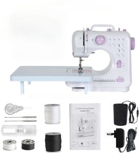 Others | Sewing Machine Household Multi-Function Electric Lock Edge Eating Thick Pedal Lock Eye Sewing Machine 11 Pieces Presser Foot Set