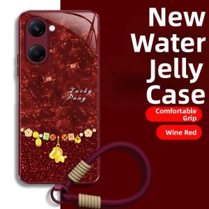 imobile | New Year Special Vivo Phone Case Soft Silicone Anti-Drop Shell