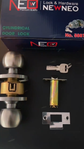 Khóa Tròn NEO 5881 Cò Dài Cao Cấp – Khóa Cửa Gỗ Cửa Nhôm Chắc Chắn Bền Bỉ