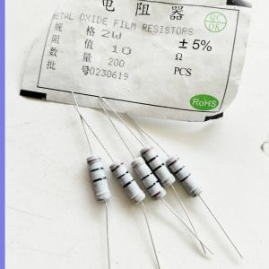 resistor 10ohm 2 watt harga 5biji