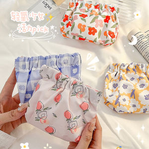 【PrettySet】Summer Women Small Fresh Printing Coin Purses Money Bag Change Card Holders Floral Wallet Clutch Purse Ladies Key Storage Bag