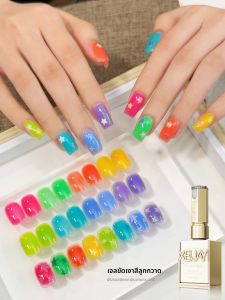 15ML 8 สี Candy Series ชุดเจลเล็บUV LED Immersion เล็บ วันหยุด DIY เล็บออกแบบสําหรับฤดูใบไม้ผลิและฤดูร้อน