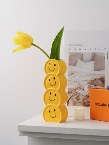 Happy Doubling Modern Minimalist Ceramic Vase Ornament