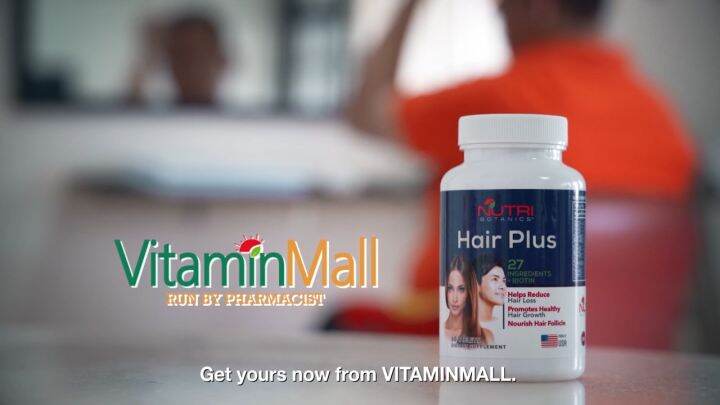 Nutri Botanics Hair Plus Boost Hair Growth Hair Supplement With