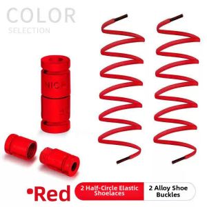 JOSEN LIGHTING | No Tie Elastic Shoelaces With Round Rope Buckles