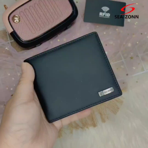 SEAZONN SZ008 WALLET COW LEATHER KULIT LEMBU SHORT WALLET FOR MEN BOY DAD BIRTHDAY GIFT GOOD QUALITY HIGHT CONDITION DOMPET PENDEK READY STOCK