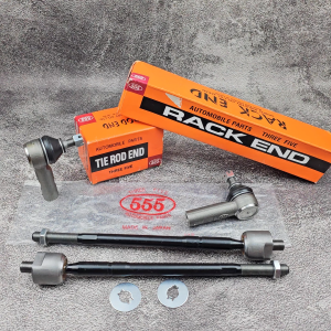1PAKET LENGKAP TIEROD TIE ROD + RACK END RAK EN TOYOTA KIJANG 7K 1SET PART MOBIL