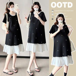 Slimming Rejuvenating Pregnant Dress Mid-Length