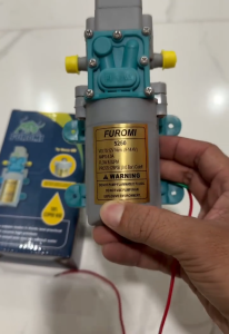 Bơm FUROMI /4/5/6/7 Lít/phút | dùng cho bình xịt thuốc điện/ Phun sương / nguồn 12v