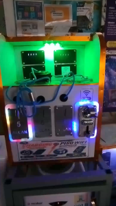 Dual Purpose Charging & Piso WiFi Coin Operated Complete Set Machine