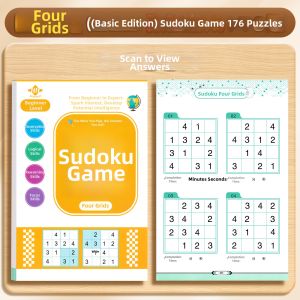 MINGZHUO | Focus Training Sudoku Maze Game Book