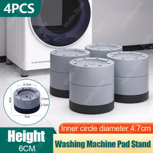 ⚡𝒔𝒈 𝒔𝒕𝒐𝒄𝒌⚡ Washing machine base / Non slip fridge stand base / Rubber anti slip foot pad / Washing machine stand base / 洗衣机垫子