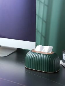 [1PC] ROCO Automatic Lifting Tissue Box Tissue Holder Kotak Tisu Napkin Organizer Storage Box Bathroom 纸巾盒 BekasTisu