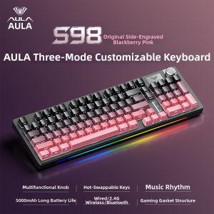 ESPORTS LIVNG MUSEUM | Customizable 3-Mode Wireless Mechanical Keyboard S98