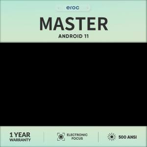 Eroc Master Android 11 Google Projector with Google Voice Assist Support 4k Netflix and Google APP