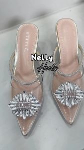 Viditi Nelly Heels 6 cm // Shoes // Sepatu Import Wanita // Tumit // Hak Tinggi // Polos // Pesta // Wedding // Nikahan // Wisuda // Seserahan // Sangjit // Prewed