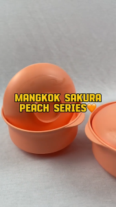 MANGKOK PLASTIK SAKURA MANGKUK SAYUR MIE WARNA PASTEL