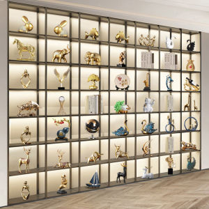 Luxurious Office Desk Decoration New Chinese Style Managerial Cabinet Display Stand Ornament Resin Craft Half Handmade Gift