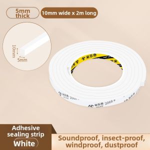 Mileqi | Silent Door Seal Sponge Adhesive Strip