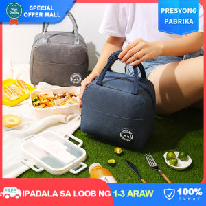 【Japanese Original】Fashion Insulated Lunch Bags Waterproof Aluminum Foil Thermal Tote Bag Lunch Box Storage Bags for Women&men Work&school Kids