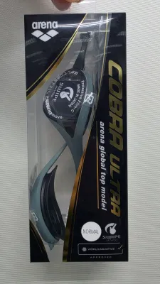 ของแท้ จากญี่ปุ่น ARENA COBRA ULTRA MIRROR SWIPE สีทอง ARENA COBRA ULTRA SWIPE แว่นตาว่ายน้ำ สีเทา FINA