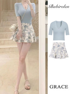 High-Waist Slimming A-Line Mini Skirt Sweet Cool Style Pure Desire Bodycon Dress Polyester Fabric Short Length For 18-24 Years