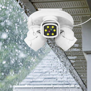 Camera An Ninh PTZ Ba Ống Kính 6K Giám Sát IP WiFi Ngoài Trời HD 15MP Với Màn Hình 3 Màn Hình Và Tính Năng Theo Dõi Tự Động Của Con Người iCam365