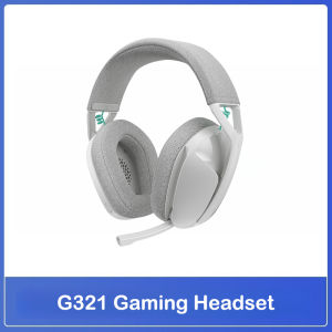 Logitech | Logitech G321 Wireless Bluetooth Dual Mode Gaming Headset Cat Ear Headphones for Laptop Desktop E-Sports Use