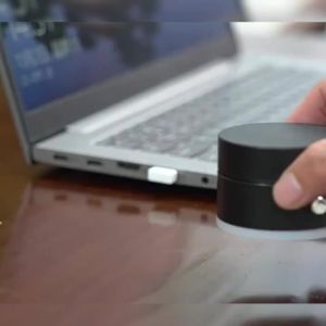 ALLOYSEED | Mini Vacuum Double Side Magnetic Suction Cup Holder Foldable Kitchen Lazy Phone Bracket For iPhone Android Smartphone