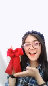 KONEKTOR PITA - Ribbon Strap Connector Pengait Masker Hijab Kerudung Simple Cantik Aksesoris Fashion