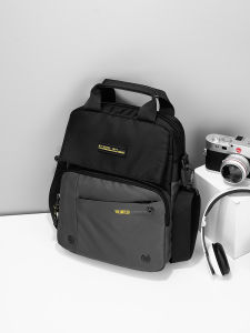 Volunteer | กระเป๋าสะพายข้างผ้าแคนวาสสำหรับผู้ชายแบบลำลอง ความจุขนาดใหญ่ กระเป๋าสะพายข้างสำหรับเดินทางแบบสะพายข้าง กระเป๋าถือแบบกันน้ำสำหรับกลางแจ้ง