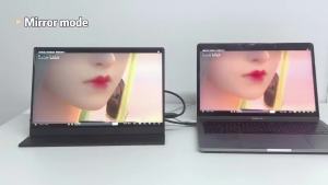 HOWENS 13.3 Inch Portable Display 2560x1600P Extend Display IPS LCD Panel Stand VESA USBC Mini HDMI Mobile Monitor For Laptop PC