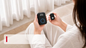 Daytech Wireless Doorbell Kit Self Powered Door Bell with Chime Receiver No Battery Required 200M Long Range 60 Melodies IP44 Waterproof 5-Level Volume Control Home Office Store Doorbell DB50