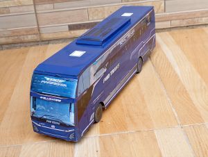 MINIATUR BUS BASURI VIRAL FULL BASURI DAN LAMPU