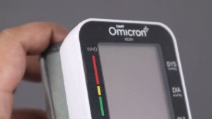 COD Cepat TaffOmicron Tensimeter Digital Pergelangan Pengukur Tekanan Darah Bahasa Inggris - RZ204