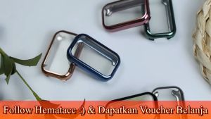 Soft Case Layar Mi Band 8 & Bumper Case Pelindung Xiaomi Smart Band 8 Active Hematacc