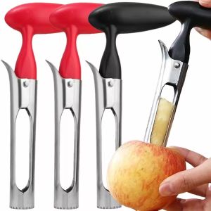 เครื่องคว้านแกน Apple สแตนเลสแกนแอปเปิ้ลลูกแพร์อุปกรณ์กำจัดเครื่องตัดแกนผลไม้แกดเจ็ตสำหรับครัวเครื่องมือหั่นผัก