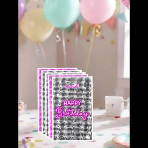 20Pcs/40Pcs Party Gift Bags Glitter Sequin Style Happy Birthday Letters Suitable for Gift Packaging at Birthday and Holiday Events Event and Party Supplies Small Party Gift Bags. Small Gift Packaging Bags Return Gift Bags and Gift Bags Suitable ...