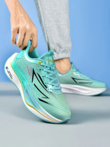 Mens Running Shoes Summer Breathable Anti-Odor Popcorn Sports Sneakers Ultra-Light Shock Absorption Student Youth Footwear