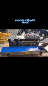 Máy hàn miệng túi liên tục có in date FR-810
