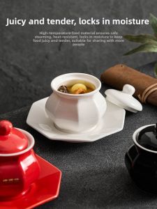 YOGEHOME | Buddha Jumps Over the Wall Water Bath Pottery Soup Pot