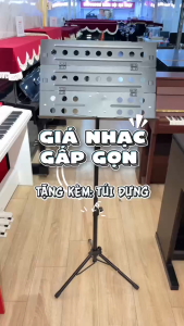 Giá Đỡ Bản Nhạc Sách Nhạc Giá Nhạc Trưởng Chắc Chắn Có Thể Gấp Gọn Điều Chỉnh Độ Cao