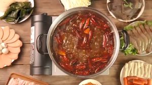 Dried dishes Cui red chili powder 30 bags Spicy dipping sauce Chili noodles skewers hot pot barbecue meat dipped in water