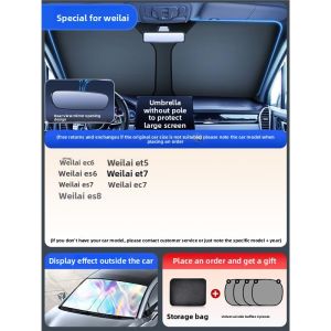 MONLEYTA | Sun Protection Car Sunshade for Front Windshield